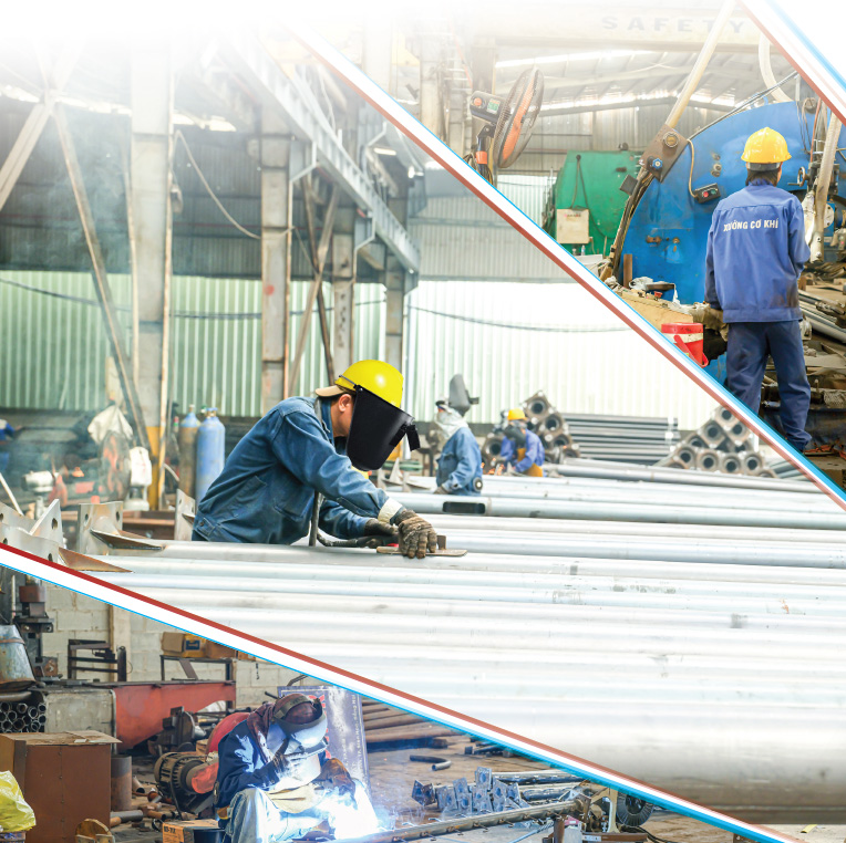 Quy trình sản xuất cột đèn: Hướng dẫn toàn diện với các đề xuất mua sắm